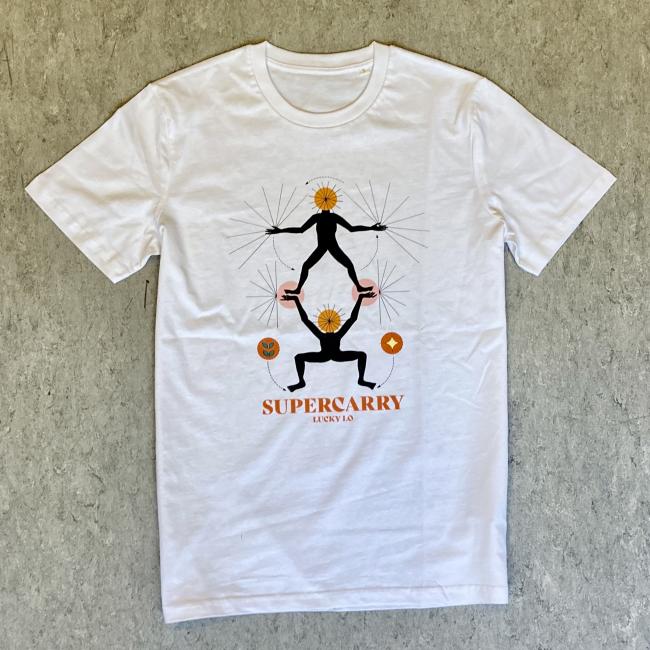 White Supercarry t-shirt